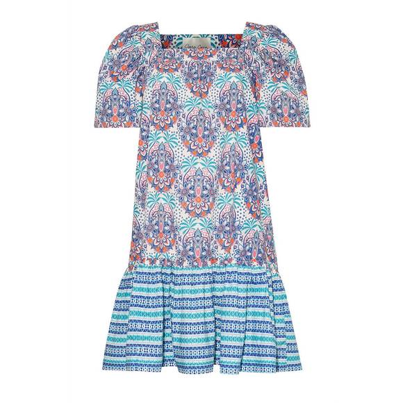 NEW CARA CARA janie dress-palm medallion in palm medallion - Picture 1 of 3